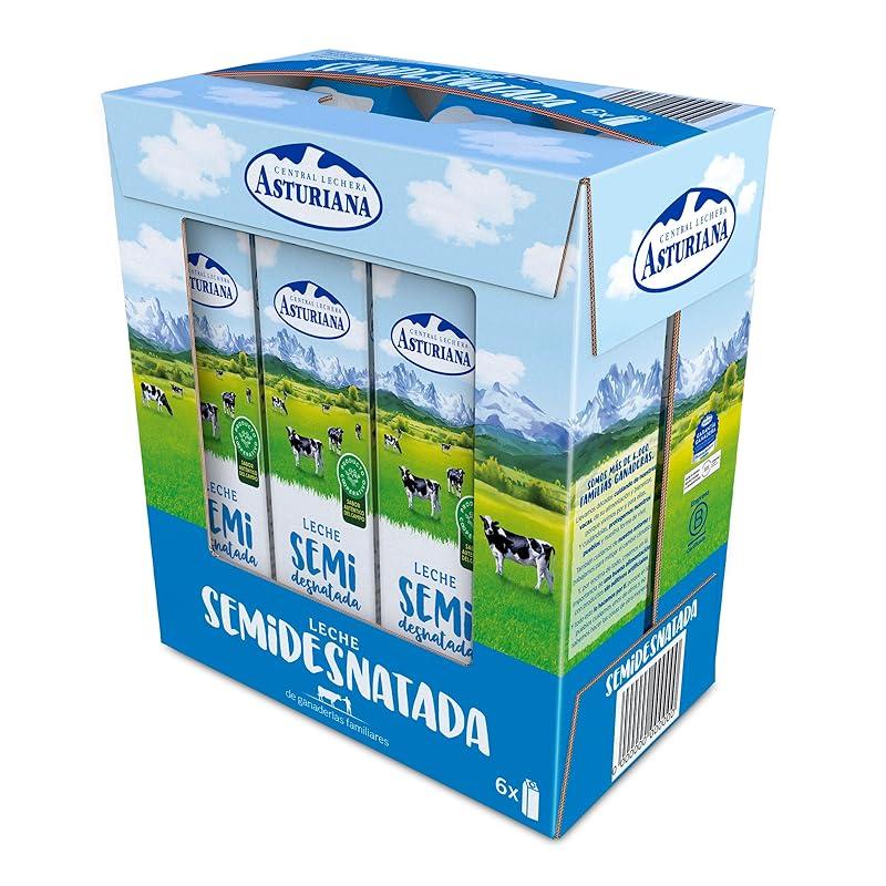 Mi opinión sobre el Pack 6 de Leche Semidesnatada Central Lechera Asturiana.