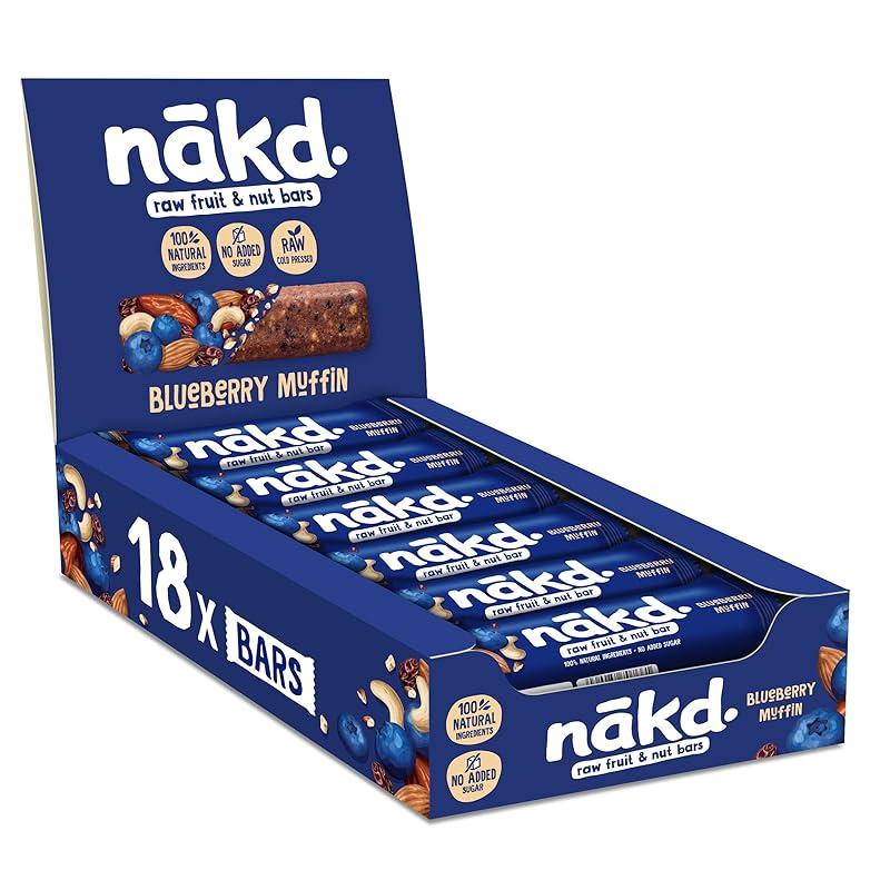 Mi experiencia con las barritas Nākd de Blueberry Muffin.