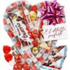 Delicioso corazón de chocolate IAMI: el regalo perfecto para parejas.