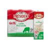 Sabor auténtico y calidad garantizada en Leche Président natural